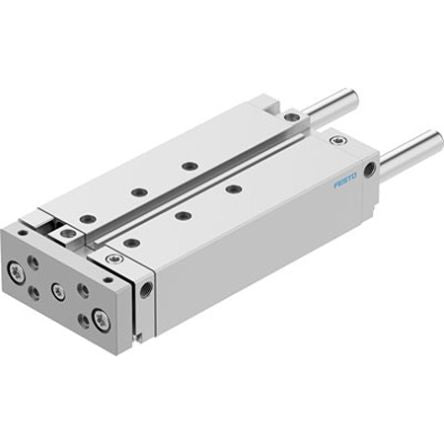 Festo Pneumatic Guided Cylinder - DFM-25-125-B-PPV-A-GF, 25mm Bore, 125mm Stroke, DFM Series, Double Acting [DFM-25-125-B-PPV-A-GF]; 343-814