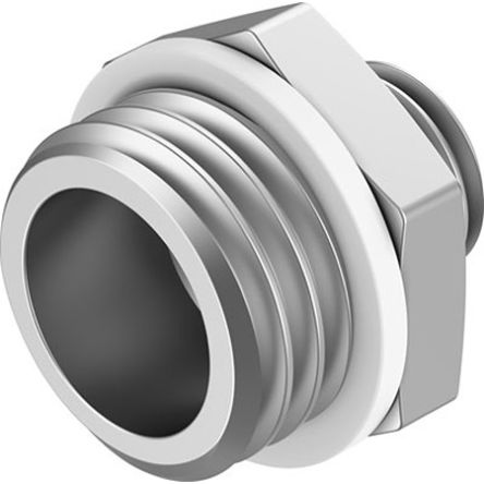 Festo NPFC Series Nipple, G 1/2 to G 1/4, Threaded Connection Style, NPFC-DS-G14-G12-M [NPFC-DS-G14-G12-M]; 343-914