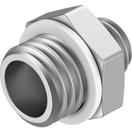Festo NPFC-DS Series Nipple, G 1/4 to G 1/8, Threaded Connection Style, NPFC-DS-G18-G14-M [NPFC-DS-G18-G14-M]; 343-915