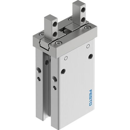 Festo 2 Finger Double Action Pneumatic Gripper, DHPC-10-A-NO-S-1, Parallel Gripping Type [DHPC-10-A-NO-S-1]; 344-021
