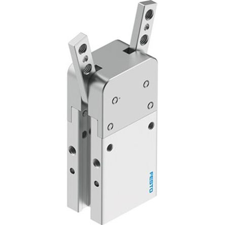Festo 2 Finger Double Action Pneumatic Gripper, DHWC-10-A-S-NO, Angle Gripping Type [DHWC-10-A-S-NO]; 344-034