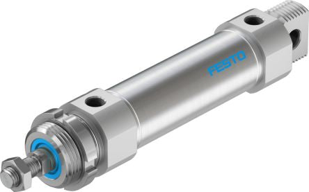 Festo Pneumatic Piston Rod Cylinder - DSNU-40-70-PPV-A, 40mm Bore, 70mm Stroke, DSNU Series, Double Acting [DSNU-40-70-PPV-A]; 344-070