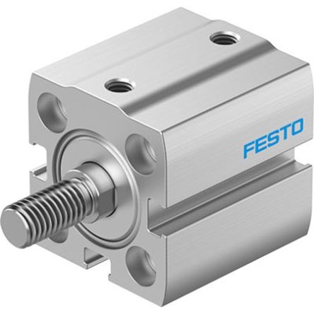 Festo Pneumatic Compact Cylinder - ADN-S-20-35-A-P-A-F1A, 20mm Bore, 35mm Stroke, ADN Series, Double Acting [ADN-S-20-35-A-P-A-F1A]; 344-134