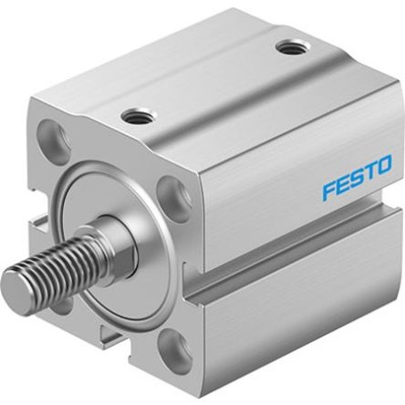 Festo Pneumatic Compact Cylinder - ADN-S-25-50-A-P-A-F1A, 25mm Bore, 50mm Stroke, ADN Series, Double Acting [ADN-S-25-50-A-P-A-F1A]; 344-144