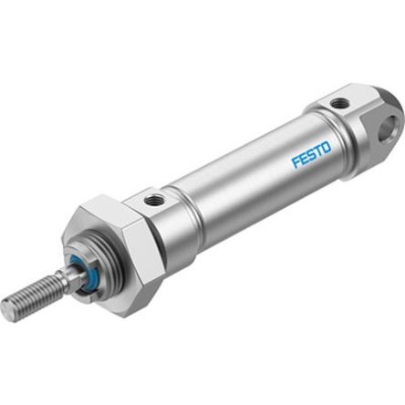 Festo Pneumatic Compact Cylinder - CRDSNU-16-15-P-A, 16mm Bore, 15mm Stroke, CRDSNU Series, Double Acting [CRDSNU-16-15-P-A]; 344-174