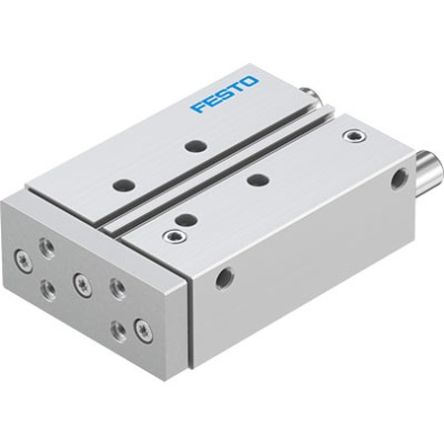 Festo Pneumatic Guided Cylinder - DFM-25-80-P-A-GF-F1A, 25mm Bore, 80mm Stroke, DFM Series, Double Acting [DFM-25-80-P-A-GF-F1A]; 344-219