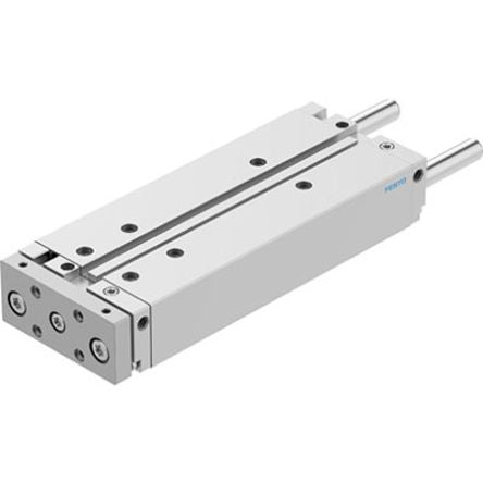 Festo Pneumatic Guided Cylinder - DFM-32-200-B-PPV-A-GF, 32mm Bore, 200mm Stroke, DFM Series, Double Acting [DFM-32-200-B-PPV-A-GF]; 344-222
