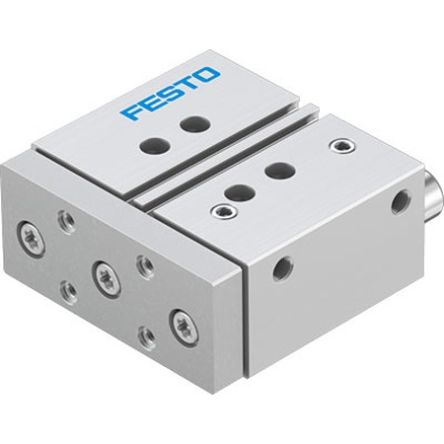 Festo Pneumatic Guided Cylinder - DFM-32-40-P-A-GF-F1A, 32mm Bore, 40mm Stroke, DFM Series, Double Acting [DFM-32-40-P-A-GF-F1A]; 344-229