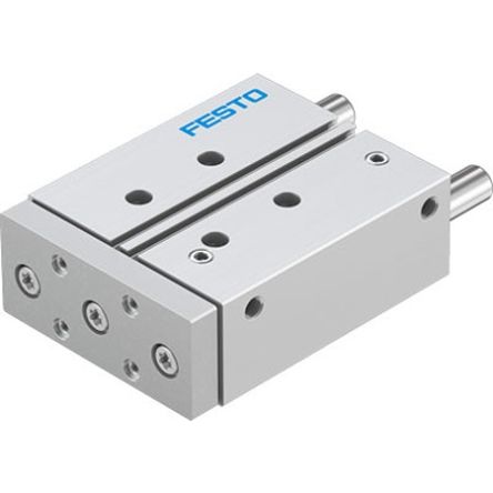 Festo Pneumatic Guided Cylinder - DFM-32-80-P-A-KF-F1A, 32mm Bore, 80mm Stroke, DFM Series, Double Acting [DFM-32-80-P-A-KF-F1A]; 344-233