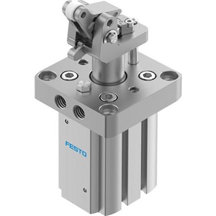 Festo Pneumatic Compact Cylinder - DFST-32-20-DL-Y4-A-G2, 32mm Bore, 20mm Stroke, DFST Series, Double Acting [DFST-32-20-DL-Y4-A-G2]; 344-247