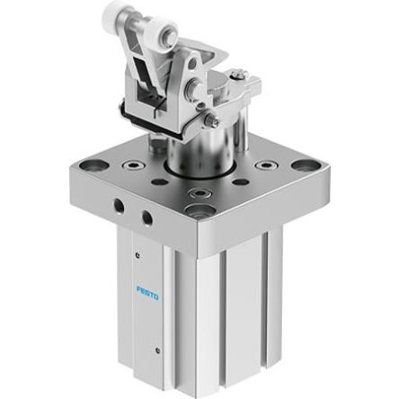 Festo Pneumatic Compact Cylinder - DFST-63-30-DL-Y4-A-S-G2, 63mm Bore, 30mm Stroke, DFST Series, Double Acting [DFST-63-30-DL-Y4-A-S-G2]; 344-251