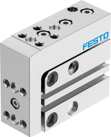 Festo Pneumatic Guided Cylinder - DGSS-10-10-E1A, 10mm Bore, 10mm Stroke, DGSS Series, Double Acting [DGSS-10-10-E1A]; 344-258