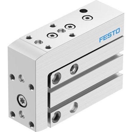 Festo Pneumatic Guided Cylinder - DGSS-16-20-E1A, 16mm Bore, 20mm Stroke, DGSS Series, Double Acting [DGSS-16-20-E1A]; 344-261