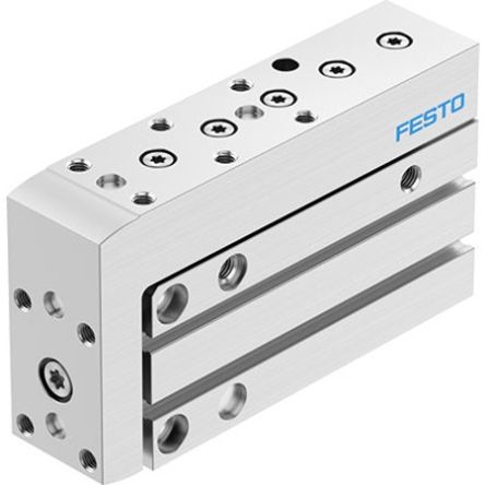 Festo Pneumatic Guided Cylinder - DGSS-16-40-E1A, 16mm Bore, 40mm Stroke, DGSS Series, Double Acting [DGSS-16-40-E1A]; 344-263