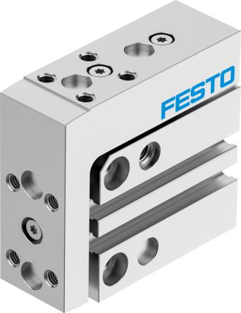 Festo Pneumatic Guided Cylinder - DGSS-6-5-E1A, 6mm Bore, 5mm Stroke, DGSS Series, Double Acting [DGSS-6-5-E1A]; 344-270