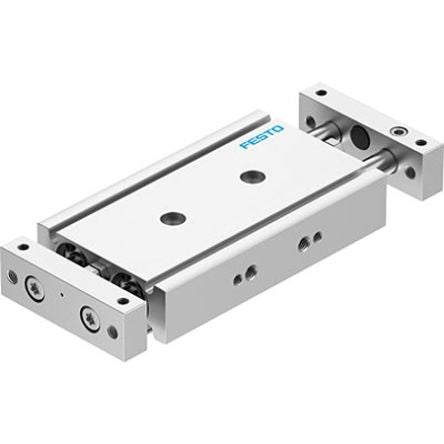 Festo Pneumatic Guided Cylinder - DGTZ-GF-16-10-J-T-P-A, 16mm Bore, 10mm Stroke, DGTZ Series, Double Acting [DGTZ-GF-16-10-J-T-P-A]; 344-276