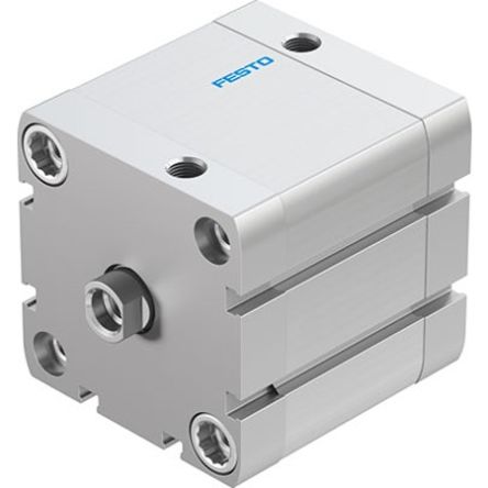 Festo Pneumatic Compact Cylinder - ADN-63-35-I-P-A, 63mm Bore, 35mm Stroke, ADN Series, Double Acting [ADN-63-35-I-P-A]; 344-297