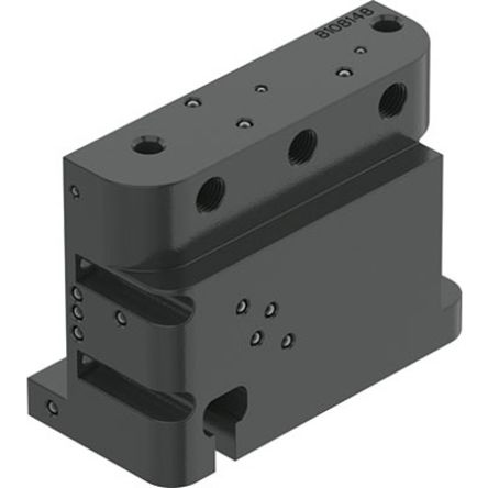 Festo CAPS series G 1/4 Manifold Block for use with Prepared For Positioner CMSH-V-SD, CAPS-M1-VDE2-D-C-AL-G14-V [CAPS-M1-VDE2-D-C-AL-G14-V]; 344-336