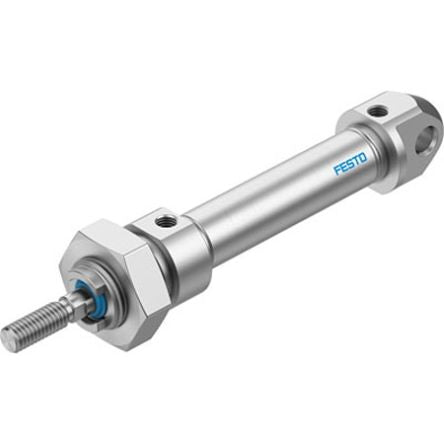 Festo Pneumatic Compact Cylinder - CRDSNU-12-25-P-A, 12mm Bore, 25mm Stroke, CRDSNU Series, Double Acting [CRDSNU-12-25-P-A]; 344-348
