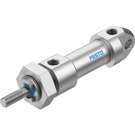 Festo Pneumatic Compact Cylinder - CRDSNU-20-15-P-A, 20mm Bore, 15mm Stroke, CRDSNU Series, Double Acting [CRDSNU-20-15-P-A]; 344-352