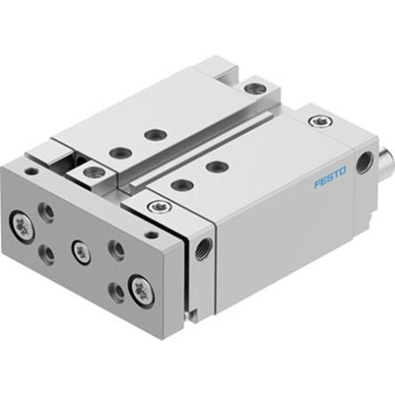 Festo Pneumatic Guided Cylinder - DFM-25-40-B-PPV-A-GF, 25mm Bore, 40mm Stroke, DFM Series, Double Acting [DFM-25-40-B-PPV-A-GF]; 344-430