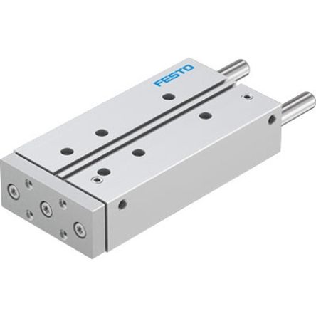 Festo Pneumatic Guided Cylinder - DFM-32-160-P-A-KF-F1A, 32mm Bore, 160mm Stroke, DFM Series, Double Acting [DFM-32-160-P-A-KF-F1A]; 344-447