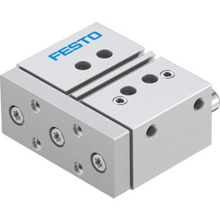 Festo Pneumatic Guided Cylinder - DFM-32-25-P-A-KF-F1A, 32mm Bore, 25mm Stroke, DFM Series, Double Acting [DFM-32-25-P-A-KF-F1A]; 344-452