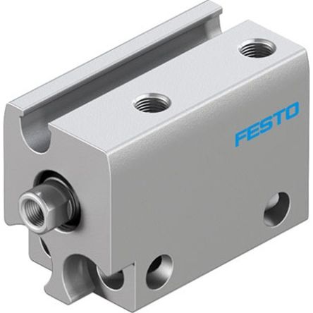 Festo Pneumatic Compact Cylinder - ADN-S-6-5-I-A-F1A, 6mm Bore, 5mm Stroke, ADN Series, Double Acting [ADN-S-6-5-I-A-F1A]; 344-463