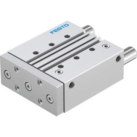 Festo Pneumatic Guided Cylinder - DFM-50-100-P-A-GF-F1A, 50mm Bore, 100mm Stroke, DFM Series, Double Acting [DFM-50-100-P-A-GF-F1A]; 344-466