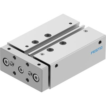 Festo Pneumatic Guided Cylinder - DFM-16-30-B-PPV-A-GF, 16mm Bore, 30mm Stroke, DFM Series, Double Acting [DFM-16-30-B-PPV-A-GF]; 344-471