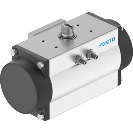 Festo DFPD Series 8 bar Single Action Pneumatic Rotary Actuator, 90° Rotary Angle [DFPD-120-RP-90-RS60-F07-R3-C]; 344-487