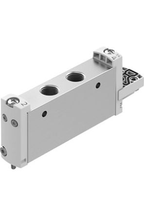 Festo 5/2-Way, Monostable Pneumatic Solenoid Valve - Electrical G 1/8 VUVG Series [VUVG-L14-M52-M-G18-P1]; 344-499