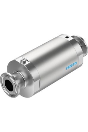 Festo VZQA-C-M22C Series Tube Pinch Valve, 15mm Tube Inlet Port x 15mm Tube Outlet Port, VZQA-C-M22C-15-S5S5-V2V4S1-2 [VZQA-C-M22C-15-S5S5-V2V4S1-2]; 344-665