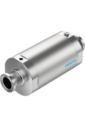Festo VZQA-C-M22C Series Tube Pinch Valve, 15mm Tube Inlet Port x 15mm Tube Outlet Port, VZQA-C-M22C-15-S1S1-V2V4S1-2 [VZQA-C-M22C-15-S1S1-V2V4S1-2]; 344-719