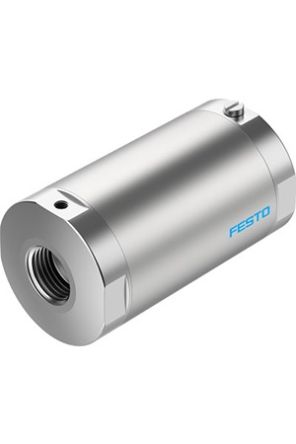 Festo VZQA-C-M22C Series Threaded Pinch Valve, G 1/2 Inlet Port x G 1/2 Female Outlet Port, VZQA-C-M22C-15-GG-V2V4S1-2 [VZQA-C-M22C-15-GG-V2V4S1-2]; 344-756