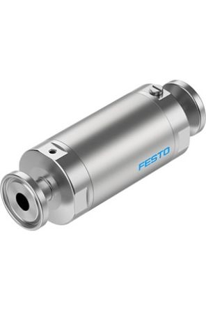 Festo VZQA-C-M22C Series Tube Pinch Valve, 6mm Tube Inlet Port x 6mm Tube Outlet Port, VZQA-C-M22C-6-S1S1-V2V4S1-2 [VZQA-C-M22C-6-S1S1-V2V4S1-2]; 344-762
