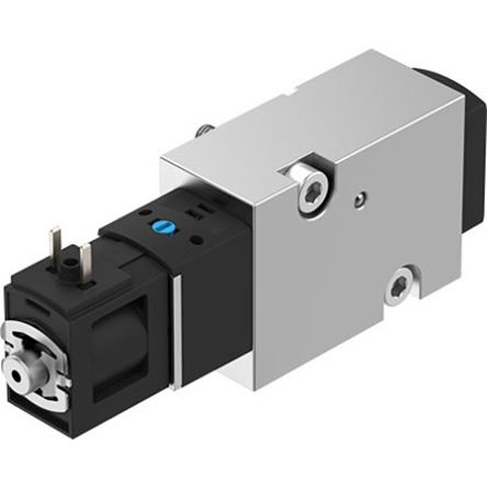 Festo Two Directional Flow Pneumatic Solenoid Valve - Electrical G 1/8 VSNC Series 24V [VSNC-FKA-M52-RD-G18-1C1-S]; 344-821