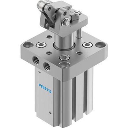 Festo Pneumatic Compact Cylinder - DFST-32-20-Y4-A-S-G2, 32mm Bore, 20mm Stroke, DFST Series, Double Acting [DFST-32-20-Y4-A-S-G2]; 344-881