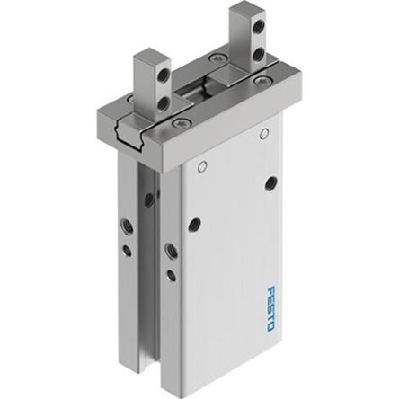 Festo 2 Finger Double Action Pneumatic Gripper, DHPC-L-10-A-NO-S-1, Parallel Gripping Type [DHPC-L-10-A-NO-S-1]; 344-914