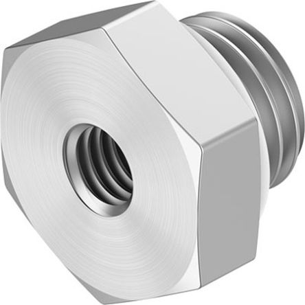 Festo NPFC-RS Series Reducer Nipple, G 1/8 to M5, Threaded Connection Style, NPFC-RS-G18-M5-MF [NPFC-RS-G18-M5-MF]; 344-939