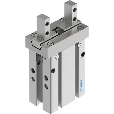 Festo 2 Finger Double Action Pneumatic Gripper, DHPC-16-A-NO-S-1, Parallel Gripping Type [DHPC-16-A-NO-S-1]; 344-949