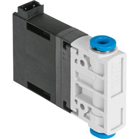 Festo One Directional Flow Pneumatic Solenoid Valve - Electrical MHJ9 Series 24V [MHJ9-QS-4-MF/LP]; 345-008