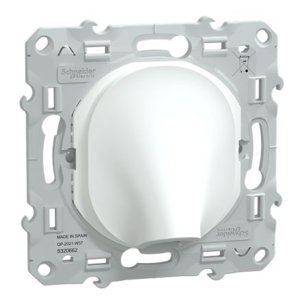 Schneider Electric Ovalis Series Push Button Switch, Flush Mount, 24V, IP2X [S320662]; 345-090