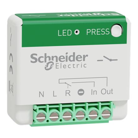 Schneider Electric Green Blind & Roller Control Switch, Odace 2011 Series [S520192]; 345-179
