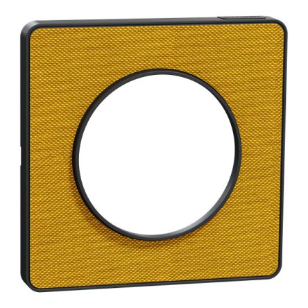 Schneider Electric Yellow 1 Gang Cover Plate [S540802KY]; 345-191