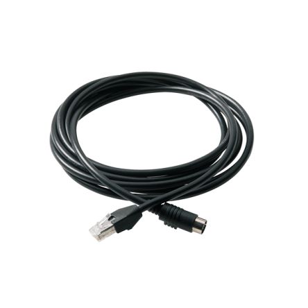 Schneider ElectricLexCom Home, 2m, Black RJ45 to Male Female, Shielded Shielded, Terminated [VDIR643000]; 345-219