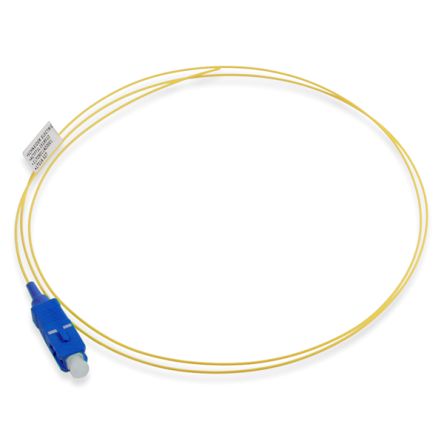 Schneider Electric SC to SC Simplex Single Mode OS2 Fibre Optic Cable, 9μm, Yellow, 1m [ACTFT1C1S19S10]; 345-226