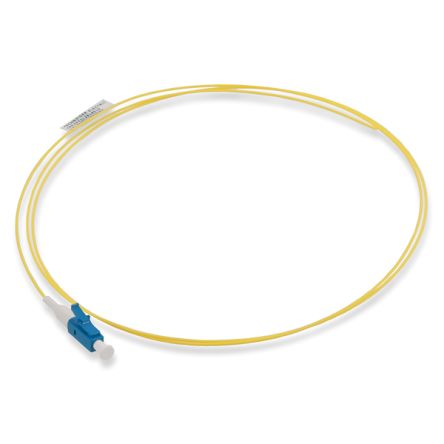Schneider Electric LC to LC Simplex Single Mode OS2 Fibre Optic Cable, 9μm, Yellow, 1m [ACTFT1L1S19S10]; 345-228