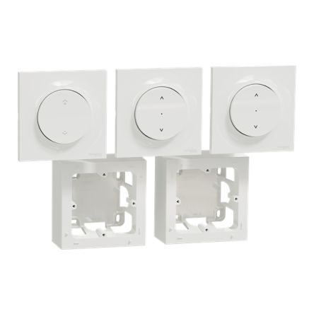 Schneider Electric White Blind & Roller Control Switch, Wiser Series [S520567SK]; 346-651