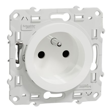 Socket White Socket, Flush Mount [S525049]; 346-653